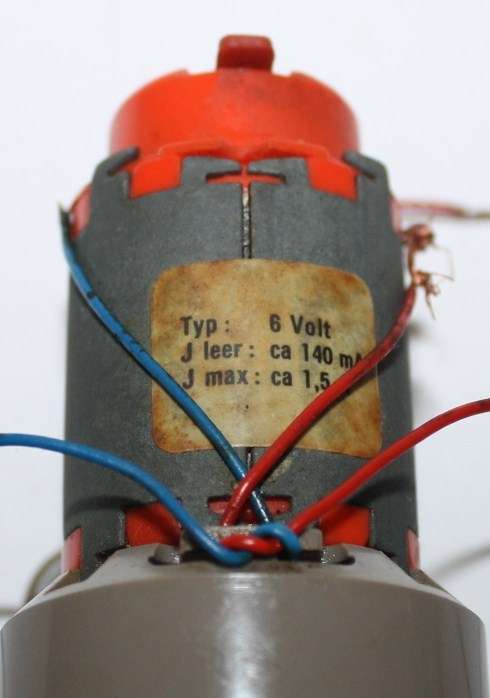 For Meccano(not Meccano)-Marx Power Drive Electric Motor 6 Volt -Made in Germany