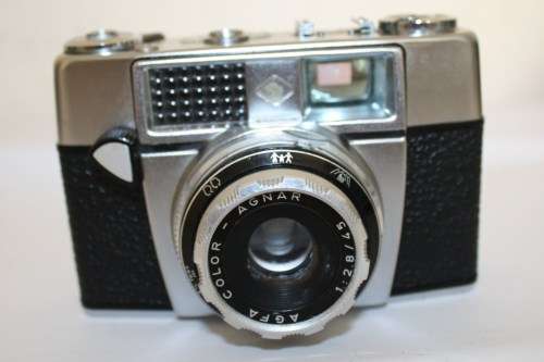 Agfa Optima 1-A--With Carrying Bag-Shutter Fires-Cosmetic Condition Looks Good