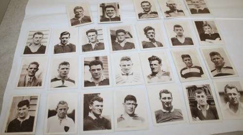 "All Blacks" South African Tour -1928-Cigarette Cards-Names,age weight, etc