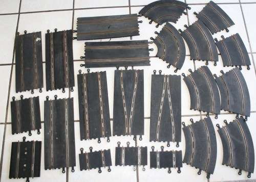 Scalextric Combo Tracks-Very Much Used-Needs cleaning