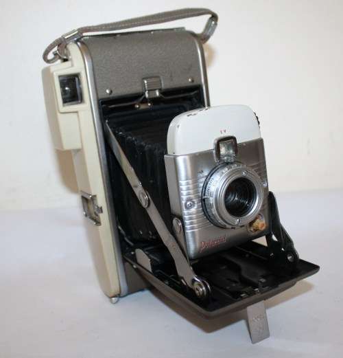 Polaroid Land Camera-Model 80A-Complete in Original Carrying Case with Original Accessories.