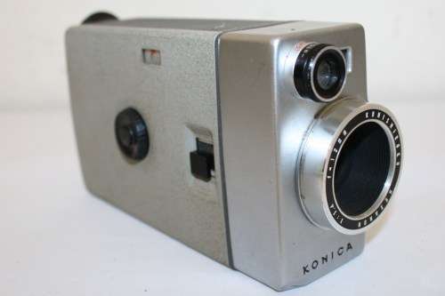 Konica 8mm Camera-Hexanon f 1.4 Lens-Working