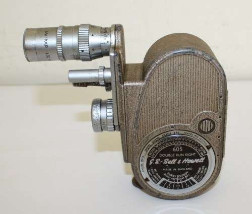 Bell and Howell-605 Double Run Eight.