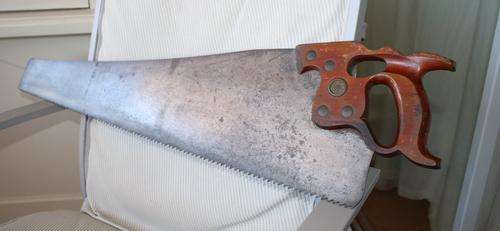 Disston Steel Hand Saw
