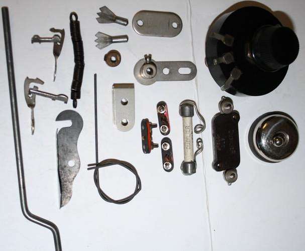 Meccano-1950's-Job Lot Parts