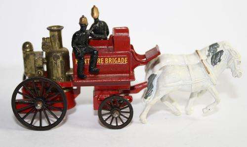 Matchbox Moy 4-Rare Shand mason Horse Driven Fire Engine