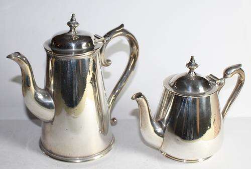 Silver Plated Tea/Coffee Pots-Two Pots