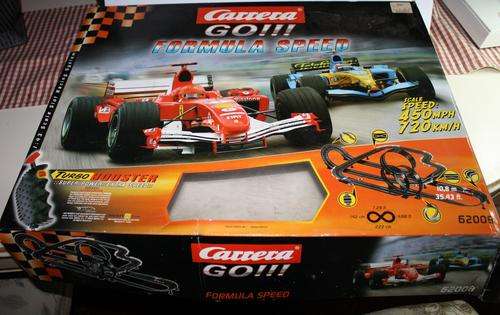 Carrera-62008 Slot Cars-..Super Power::Extra Speed-Two Cars-In Original Box-Seems as if complete set