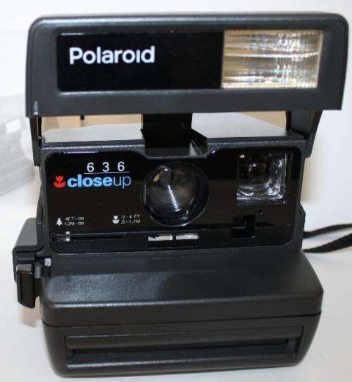 Polaroid-636 Closeup-Original Box-Looks Like New.
