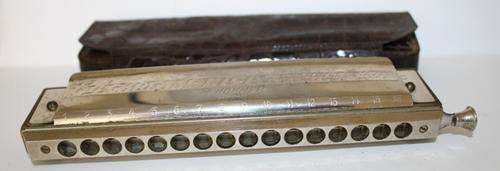 The 64 Chromonica 4 Chromatic Octaves Professional Model M Hohner German.