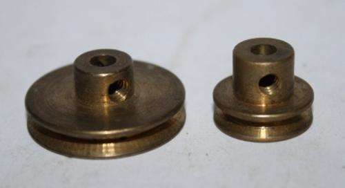 Meccano Parts- Pulley's-No22-25mm No23B-12mm