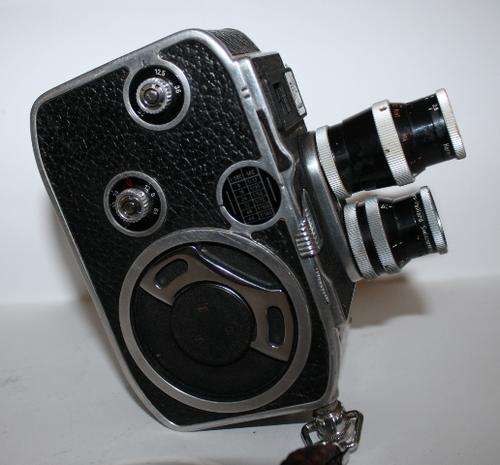 Bolex Paillard-B8 Cine Camera with Original Leather Bag and Instructions Manual etc.