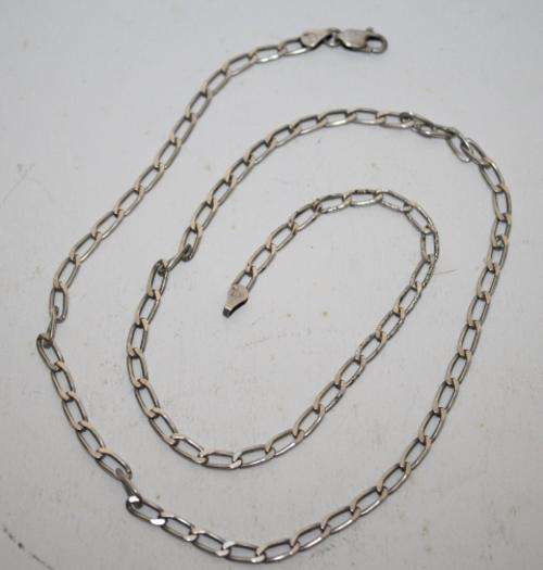 Silver(stamped 925) Chain-54cm Long-11.3 Grams