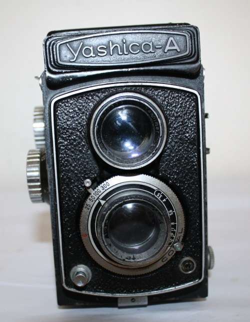 Yashica-A Reflex Camera- Working-As per Photos