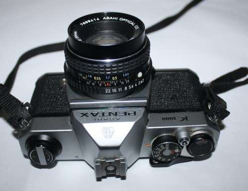 Pentax K1000-S.M.C,Pentax 50mm f1.2 Coated Lens-Near Mint Condition.