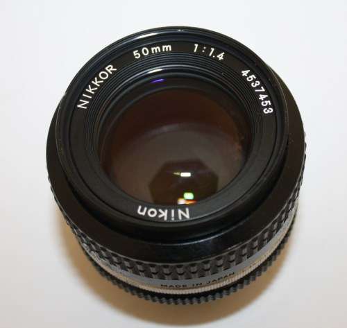 Nikon Nikkor 50mm 1: 1.4 Lens-Rare Mint Condition As per photos