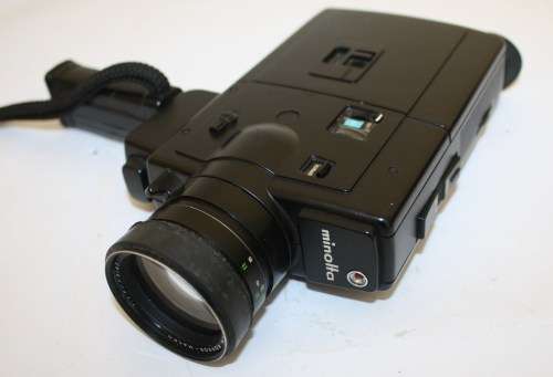 Minolta XL 601 Super 8mm Video Camera-Operates- Not Film Tested-As per Photos