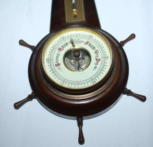 Barometer-Made in Western Germany-220mm High-Good Condition-As per Photos