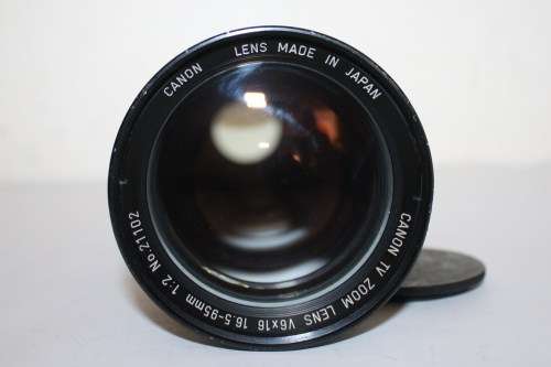 Canon TV Zoom Lens V6x 16....16.5-95mm 1.2-Needs some Cleaning-As per Photos