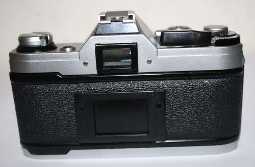 Chrome Canon AE-1..35mm S.L.R. Camera FD 1.8 50mm Lens-All Working Well.