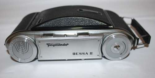 Voigtlander Bessa ii-Rangefinder Film Camera- Color-Skopar 1:3.5/105 Lens.