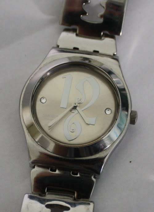 Swatch Irony-Swiss Made-Face-32mm Across-No-SR76SW-7.9x2.6-Working-As per Photos
