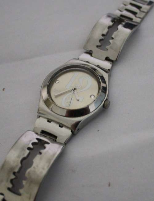 Swatch Irony-Swiss Made-Face-32mm Across-No-SR76SW-7.9x2.6-Working-As per Photos