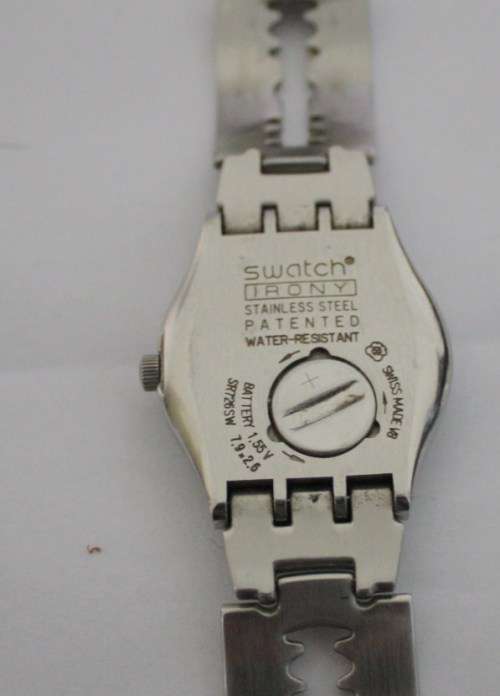 Swatch Irony-Swiss Made-Face-32mm Across-No-SR76SW-7.9x2.6-Working-As per Photos