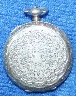 'Victorian' Silver Pocket Watch-Dial-32mm-Hallmarked.