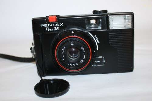 Pentax "Pino-35"..Pentax f3.8 38mm Lens-Shutter Fires-As per photos