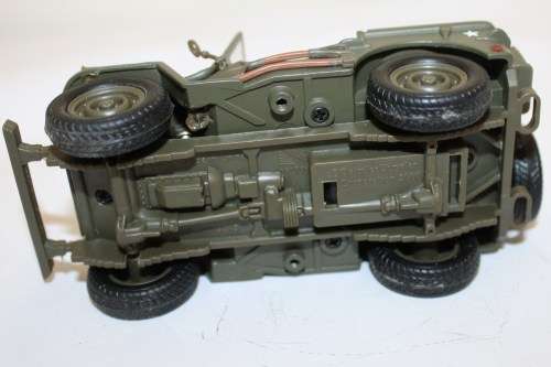 U.S.A. Army Willy's Jeep-New Ray-One Figure(not original)As per photos