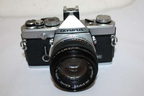 Olympus Combo-OM-1n with Olympus OM-System Zuiko Auto-S f 1.4 50mm Lens-Near perfect.