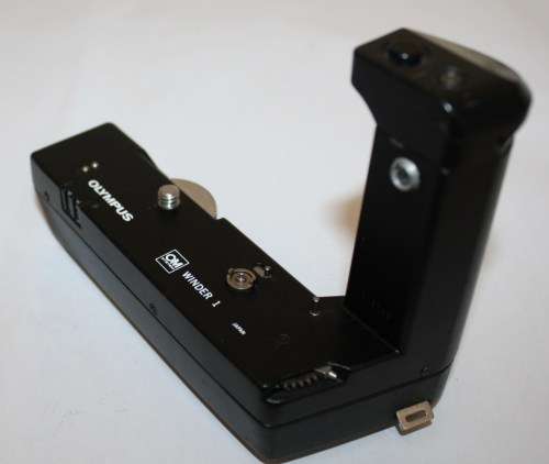 Olympus OM System Winder '1'..Not fitting on Olympus OM-1n...so not tested.