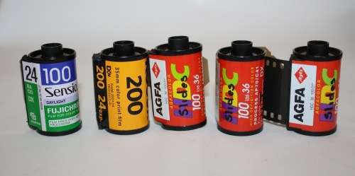 Fujichrome/Kodak/Agfa Films*Dated*-Three-Slides-As per photos.