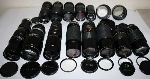 Combo Lenses *Fifteen*-Do Not Know For What Camera -As per photos.