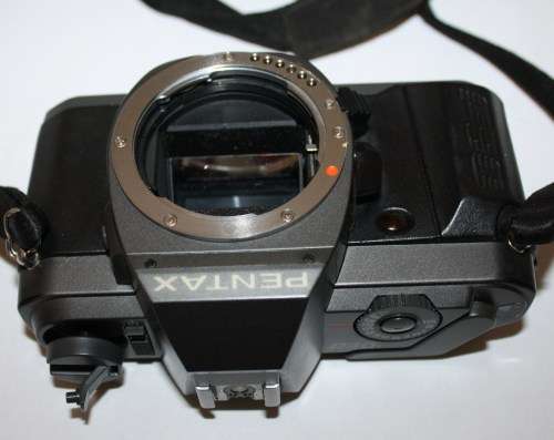 Pentax P30t-Winder Stuck-'Marks' in View Finder-For Repair..As per Photos