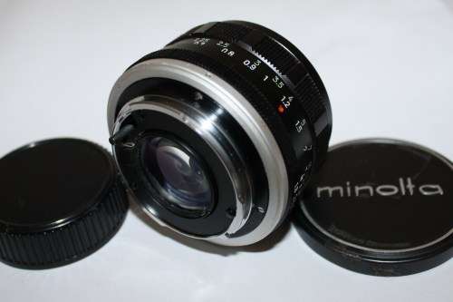 Minolta *Auto Rokkor-PF* f 1.8 55mm.....Fantastic Lens..Clean.