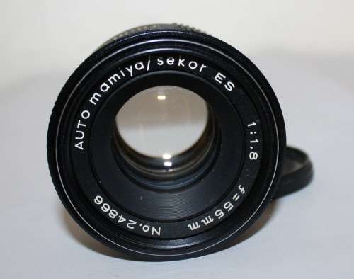 *Auto Mamiya/Sekor-ES* f1.8 55mm Lens..Clean..Fantastic Condition