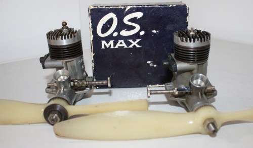 Combo-Five Engines-Max-ii OS-35**plus **Max OS-29** Model Aircraft Engines- Spares..-As per Photos.