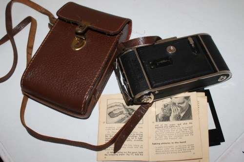 **Voigtlander Bessa** Folding Camera.Anastigmat Voigtar1:7,7 F=10,5cm Lens Good Condition see photos