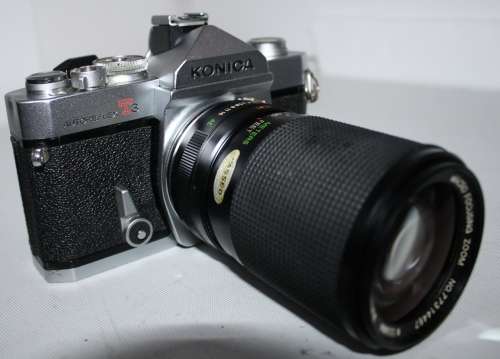 **Konica**AutoReflex T3 S.L.R. Film 35mm Camera...Camera Excellent Condition.