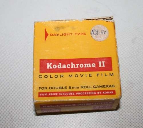 **Kodachrome ii** Color Movie Film..Double 8mm Roll..Out Dated...Seal Not Broken.
