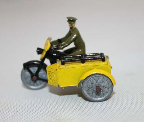 **AA Motor Cycle**..Made in England....Not Dinky??...As per Photos...Rare Collectable.
