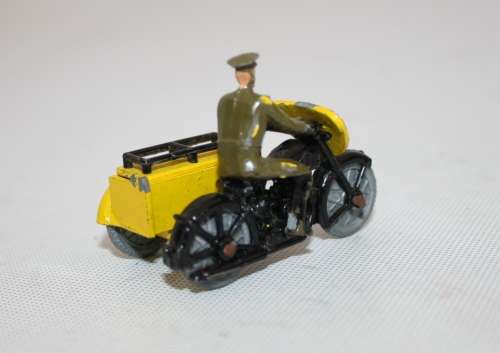 **AA Motor Cycle**..Made in England....Not Dinky??...As per Photos...Rare Collectable.