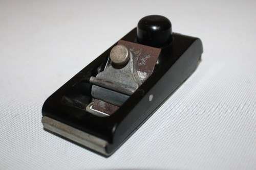 **Thumb Hand Block Plane**X-Acto Block Plane 1 inch Blade.Bakelite-Made in U.S.A.