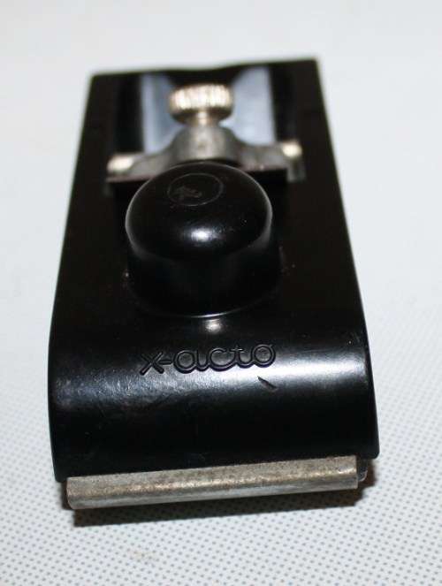 **Thumb Hand Block Plane**X-Acto Block Plane 1 inch Blade.Bakelite-Made in U.S.A.