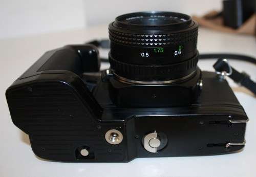**Ricoh KR-10x**Cosina 50mm 1:2Lens..Including Winder,Lenses etc Excellent Condition-As per Photos
