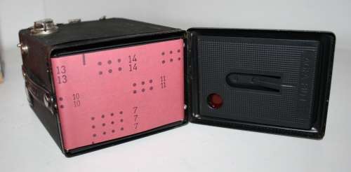 **Agfa Synchro Box** Camera..6x9...2x1/4  3x1/4 As per Photos(roll film still in camera)