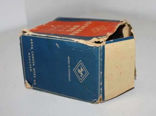 **Agfa Synchro Box** Camera..6x9...2x1/4  3x1/4 As per Photos(roll film still in camera)