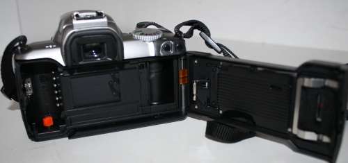**Canon EOS-300-x 35mm Camera Body**Switches on..See photos with "info" on screen.